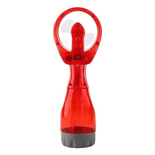  [아마존베스트]XZANTE Portable Hand Water Mist Fan 2-in-1 Functions Powerful Fan Outdoor Water Cooling Spray Fan Humidifier Fan