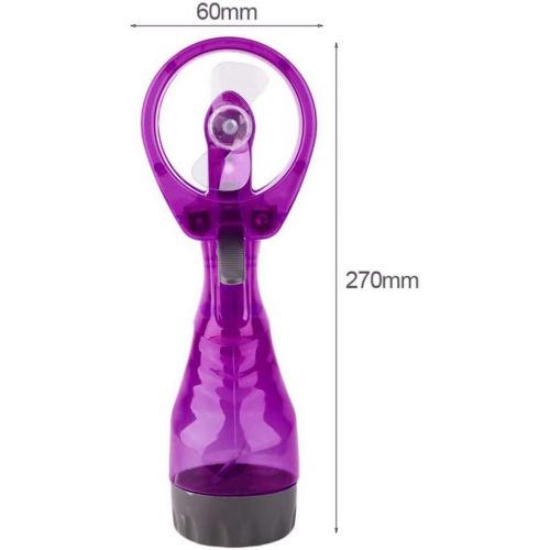  [아마존베스트]XZANTE Portable Hand Water Mist Fan 2-in-1 Functions Powerful Fan Outdoor Water Cooling Spray Fan Humidifier Fan