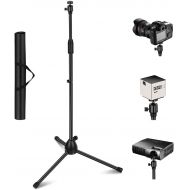 [아마존베스트]XZC Projector Stand, Thustar Lightweight Adjustable Tripod Floor Stand Holder & 360°Swivel Ball Head with Height 29.5 to 55.1 for Projector, Small Camera,Webcam,GoPro with Carry Bag