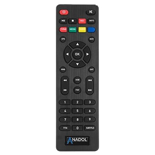  Xaiox Anadol 111c Digital Full HD Cable Receiver USB Recording Function, Analogue to Digital Switch HDMI Cable (HDTV, DVB C / C2, HDMI, Media Player) [Automatic Installation]