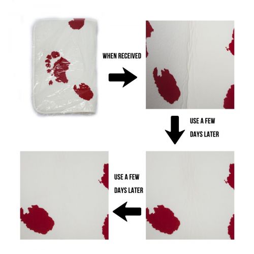  Xbacking Kitchen Mat Set 2 Piece Waterproof Kitchen Rugs Soft Non-Slip Rubber Back Floor Mats Simple Hand-Painted Cherry Hello Summer Doormat Bathroom Runner (15.7x23.6+15.7x47.2)