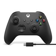 Xbox Core Wireless Gaming Controller + USB-C® Cable - Carbon Black - Xbox Series X|S, Xbox One, Windows PC, Android, and iOS