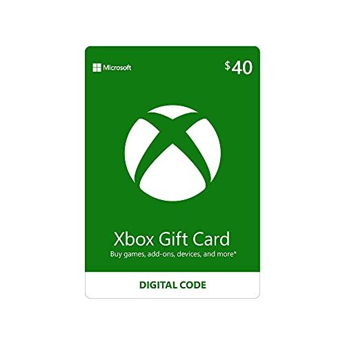  Microsoft $40 Xbox Gift Card [Digital Code]