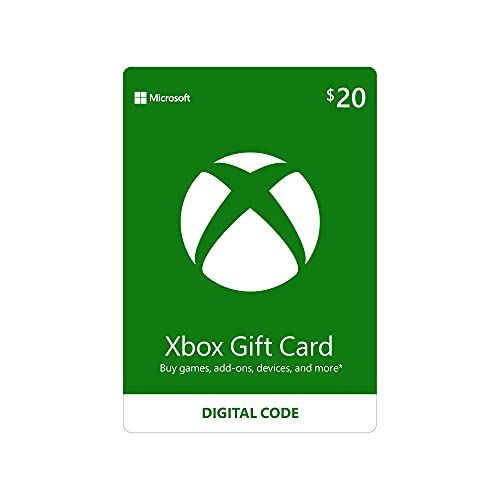  Microsoft $20 Xbox Gift Card [Digital Code]