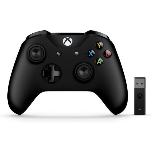  Microsoft Xbox Wireless Controller + Wireless Adapter for Windows 10