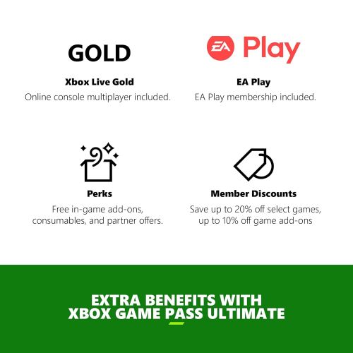  Microsoft Xbox Game Pass Ultimate: 1 Month Membership [Digital Code]