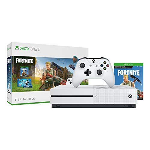  Microsoft Xbox One S 1TB Console - Fortnite Bundle (Discontinued)