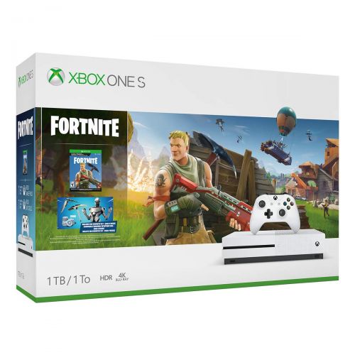  Microsoft Xbox One S 1TB Console - Fortnite Bundle (Discontinued)