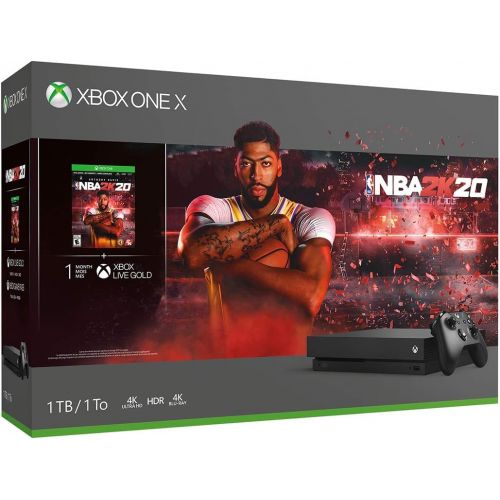  [아마존베스트]Microsoft Xbox One X 1TB Console - NBA 2K20 Bundle [DISCONTINUED]