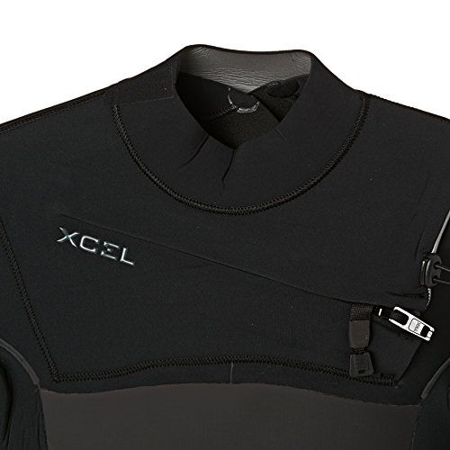  Xcel XCEL Drylock X 4~3mm 2018 Chest Zip Wetsuit X Large BlackBlack Logos