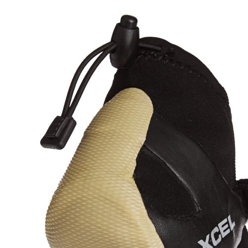  Xcel Infiniti Split Toe Reef Boots, BlackGum, Size 51mm