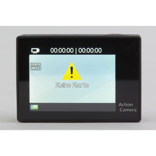  XciteRC 80000121 WiFi Action Full HD 12 MP Kamera, schwarz