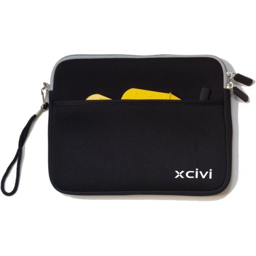  [아마존베스트]Xcivi Neoprene Protective Carry Case for Boogie Board Scribble n Play with Zip Accessary Pocket (Black)