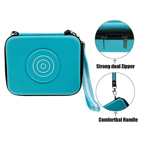  xcivi Carrying Travel Case with Shoulder and Wrist Strap for VTech KidiZoom Creator Cam Kid Video Camera, Specifically Designed Accessory for Vtech Kidizoom Creator Cam(Blue)