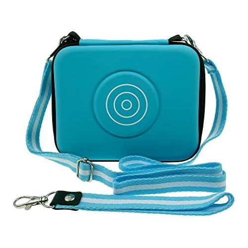  xcivi Carrying Travel Case with Shoulder and Wrist Strap for VTech KidiZoom Creator Cam Kid Video Camera, Specifically Designed Accessory for Vtech Kidizoom Creator Cam(Blue)