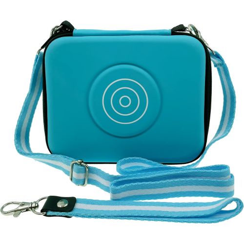  xcivi Carrying Travel Case with Shoulder and Wrist Strap for VTech KidiZoom Creator Cam Kid Video Camera, Specifically Designed Accessory for Vtech Kidizoom Creator Cam(Blue)