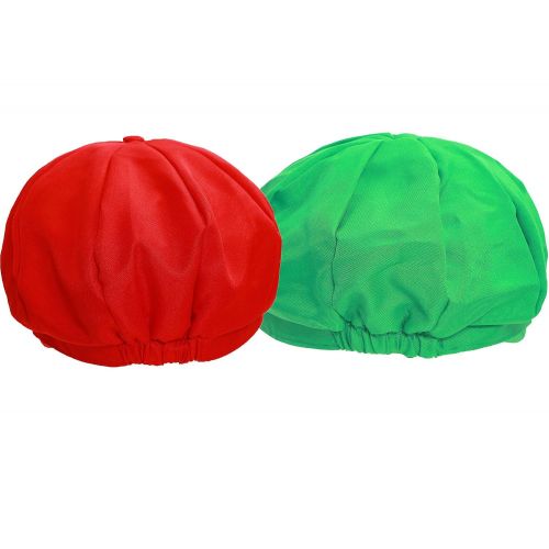  Xcoser Classical Super Bro Hat Cap for Halloween Costume Green and Red