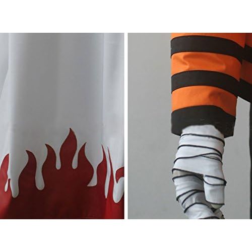  Xcoser Uzumaki 7th Hokage Cosplay Cloak & Outfit Costume for Halloween