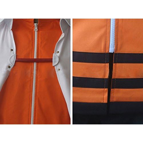  Xcoser Uzumaki 7th Hokage Cosplay Cloak & Outfit Costume for Halloween