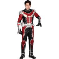 Xcoser Updated Ant Man Costume and Helmet and Shoes Cover Outfit for Halloween Cosplay