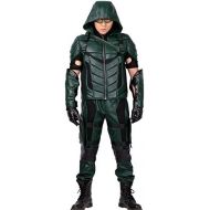 Xcoser Green Arrow Costume Mask with Quiver for Adult Halloween Cosplay S4