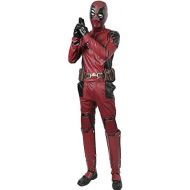 Xcoser® Dead Cosplay Pool Wade Costume PU Outfit with Helmet Belt Boots Adult