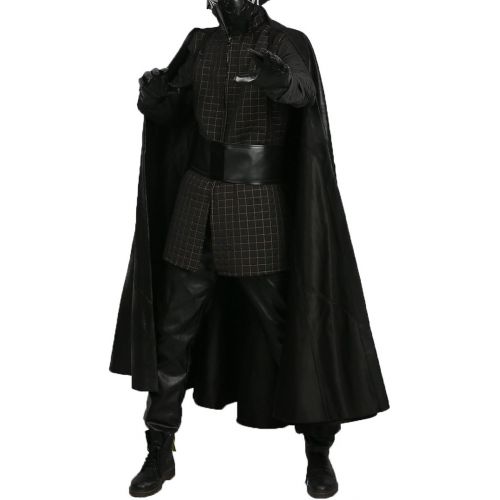  Xcoser xcoser Mens Kylo Ren Cosplay Robe & Under Tunic & Gloves & Scarf & Belt Outfit Costume