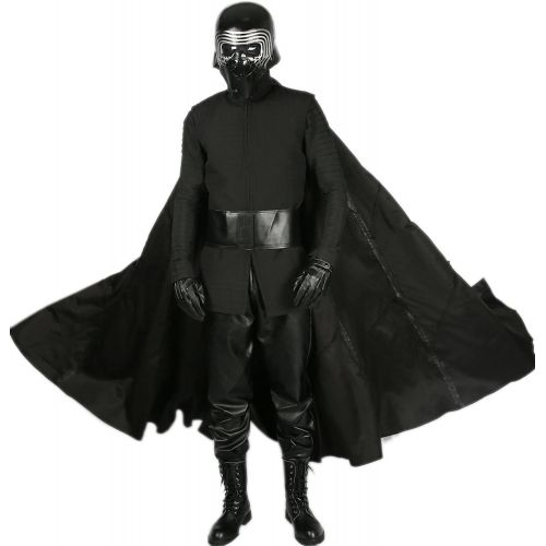  Xcoser xcoser Mens Kylo Ren Cosplay Robe & Under Tunic & Gloves & Scarf & Belt Outfit Costume