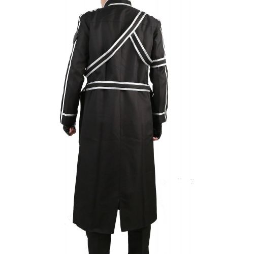  Xcoser SAO Kirito Cosplay Jacket Coat Costume Suit for Sword Art Online Uniform Version