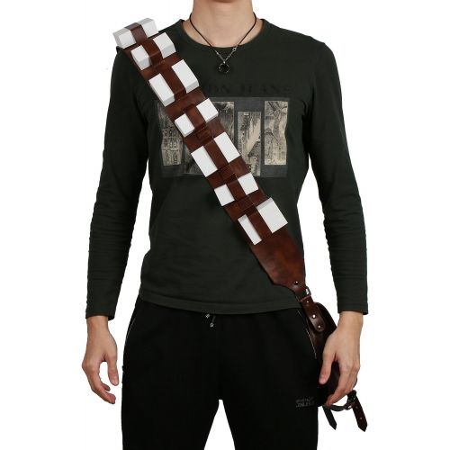  Xcoser xcoser Chewbacca Bag Durable Brown PU Messager Fashion Cosplay Costume Accessory Prop