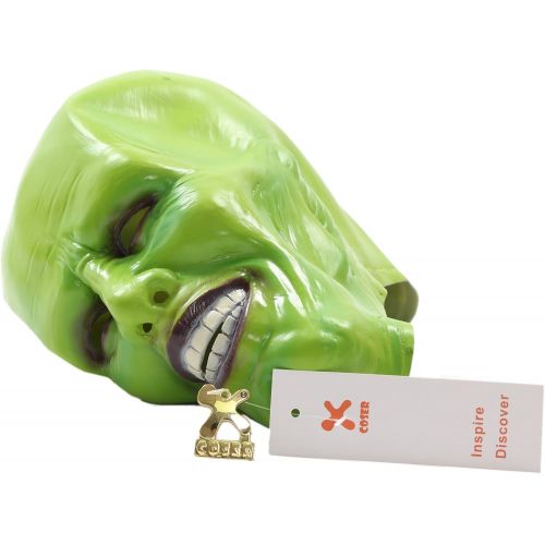  Xcoser Masquerade Face Mask Props for Halloween Cosplay Latex