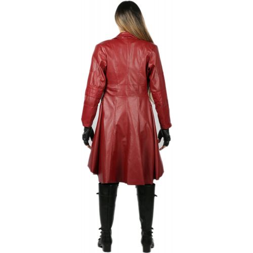  Xcoser Scarlet Witch Costume for Supergirl Hallloween Cosplay