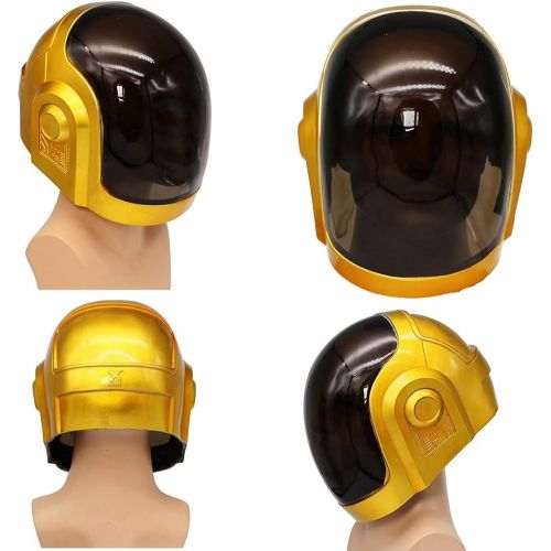  Xcoser Daft Shining Punk Helmet Colorful LED Lights Robot Adult Full Head PVC Mask