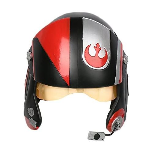  Xcoser Dameron Helmet Deluxe Poe Cosplay Mask X-Wing Teens Adult SW Costume Props