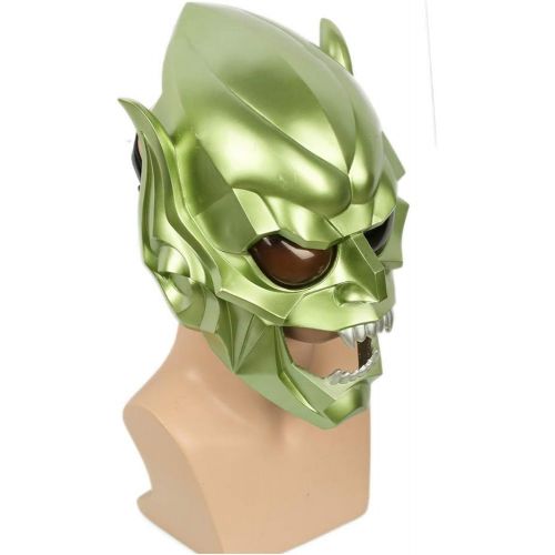  Goblin Mask Deluxe Green Resin Man Halloween Cosplay Costume Prop Xcoser