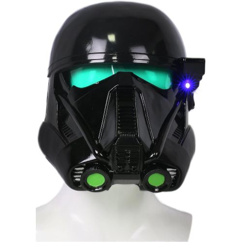  Xcoser Troopers Helmet Deluxe Captain Phasma Halloween Mask Cosplay Prop Accessory