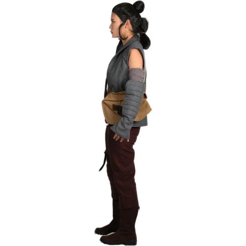  Xcoser Rey Costume Deluxe Outfits Upcoming Movie SW 8 Rey Cosplay Suit