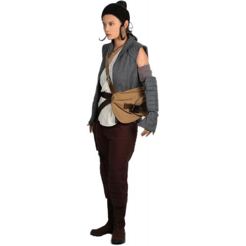 Xcoser Rey Costume Deluxe Outfits Upcoming Movie SW 8 Rey Cosplay Suit