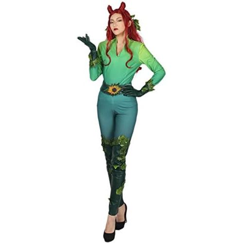  Xcostume Ivy Cosplay Costume Outfit Suit for Womens Halloween