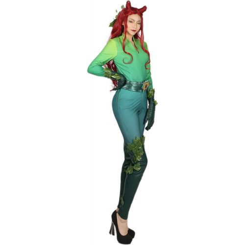  Xcostume Ivy Cosplay Costume Outfit Suit for Womens Halloween