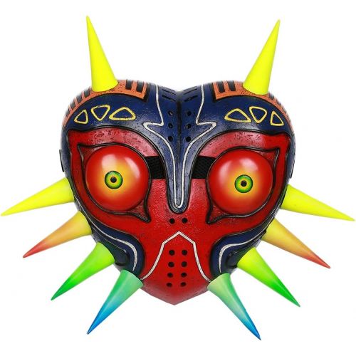  Xcostume Majoras Mask colorful Life Size Deluxe Resin Adult Cosplay Costume Accessory Prop