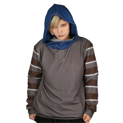  Xcostume Creepypasta Hoodie Unisex Deluxe Polyester Ticci Toby Pullover Jacket Cosplay