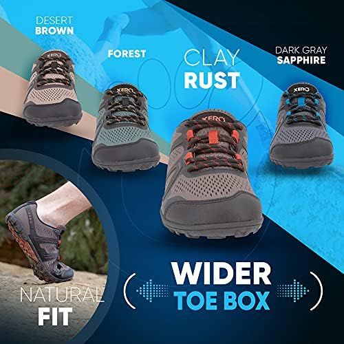  [아마존베스트]Xero Shoes Mesa Trail - Mens Lightweight Barefoot-Inspired Minimalist Trail Running Shoe. Zero Drop Sneaker