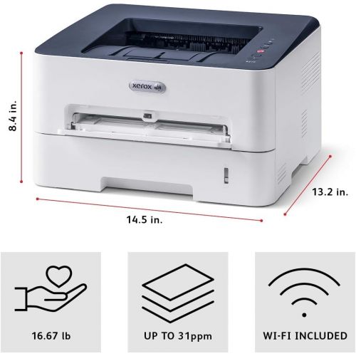  [아마존베스트]Xerox B210DNI Monochrome Laser Printer, White