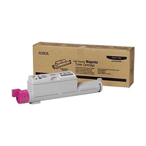  Xerox Genuine Brand Name, OEM 106R01219 High Capacity Magenta Toner Cartridge (12K YLD) for Phaser 6360 Printers
