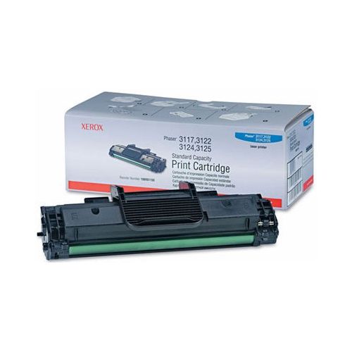  Xerox Genuine Brand Name, OEM 106R01159 Black Toner Cartridge (3K YLD) for Phaser 3117, Phaser 3122, Phaser 3124, Phaser 3125 Printers