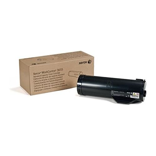  Xerox Standard Capacity Black Toner Cartridge for WorkCentre 3655 Printers, 6100 Pages Yield