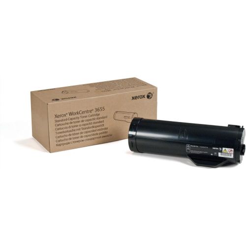  Xerox Standard Capacity Black Toner Cartridge for WorkCentre 3655 Printers, 6100 Pages Yield