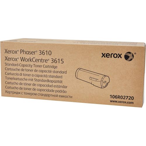  Xerox Standard Capacity Black Toner Cartridge for Phaser 3610 and WorkCentre 3615 Printers, 5900 Pages Yield