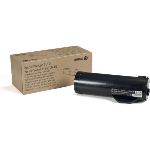  Xerox Standard Capacity Black Toner Cartridge for Phaser 3610 and WorkCentre 3615 Printers, 5900 Pages Yield